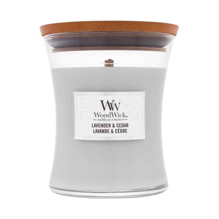 WoodWick Lavender &amp; Cedar Świeczka zapachowa 275 g