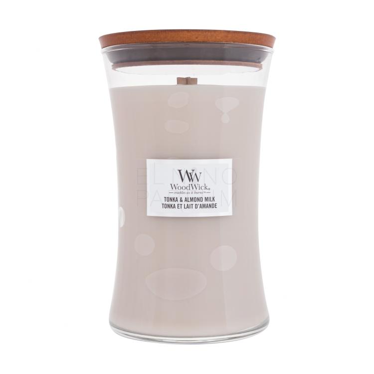 WoodWick Tonka &amp; Almond Milk Świeczka zapachowa 610 g