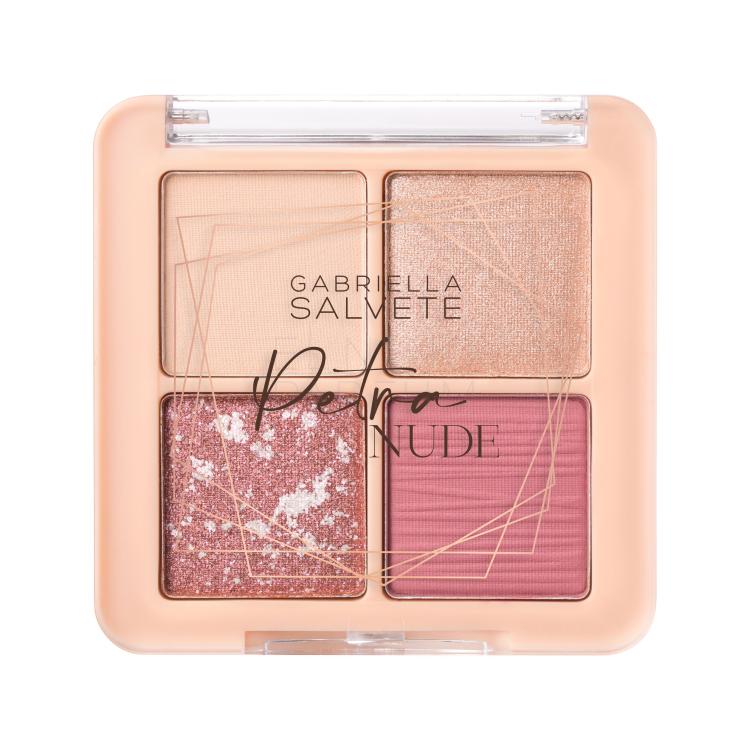 Gabriella Salvete Petra Nude Eyeshadow Palette Cienie do powiek dla kobiet 7 g Odcień Slip Dress