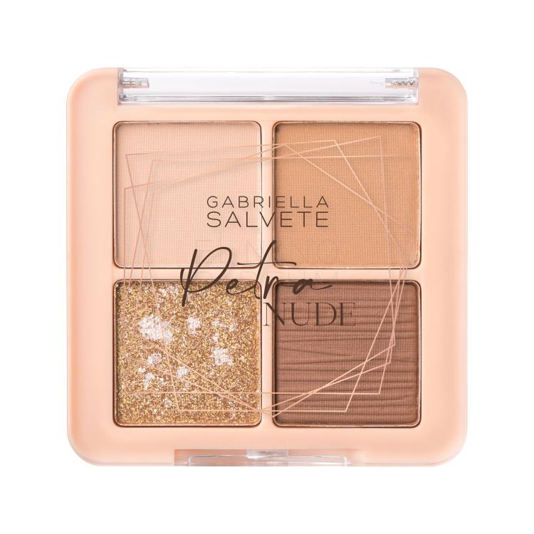 Gabriella Salvete Petra Nude Eyeshadow Palette Cienie do powiek dla kobiet 7 g Odcień Pillow Talk