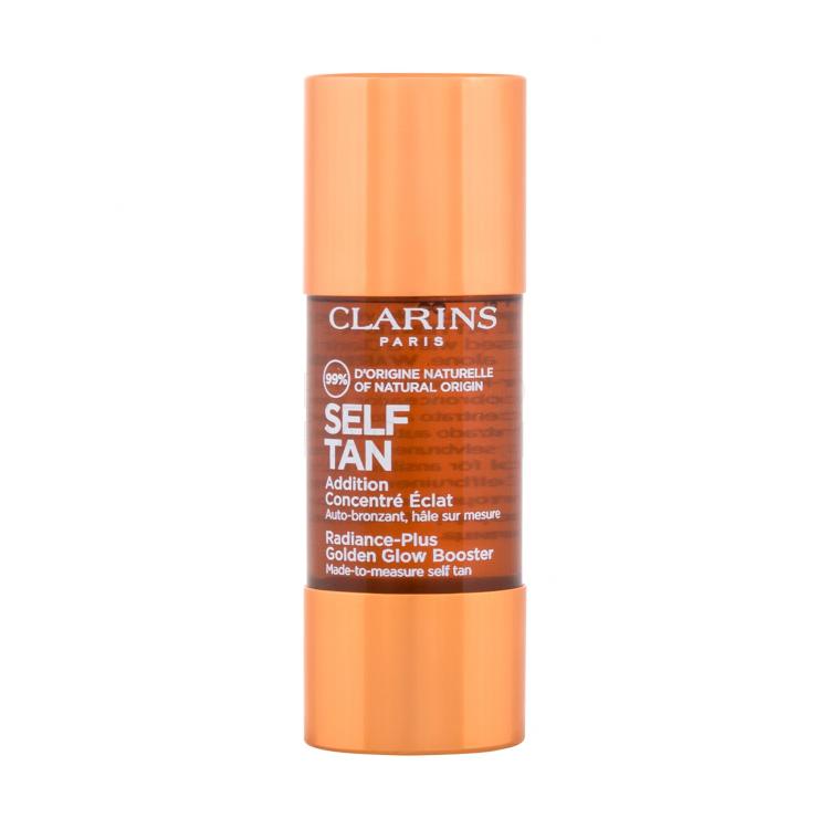 Clarins Self Tan Radiance-Plus Golden Glow Booster Face Samoopalacz dla kobiet 15 ml