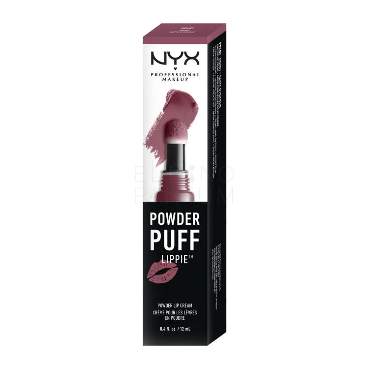 NYX Professional Makeup Powder Puff Lippie Pomadka dla kobiet 12 ml Odcień 07 Moody