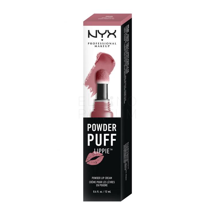 NYX Professional Makeup Powder Puff Lippie Pomadka dla kobiet 12 ml Odcień 04 Squad Goals