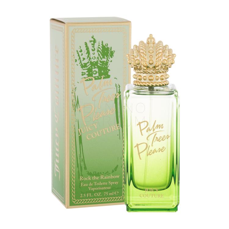 Juicy Couture Rock The Rainbow Palm Trees Please Woda toaletowa dla kobiet 75 ml Uszkodzone pudełko