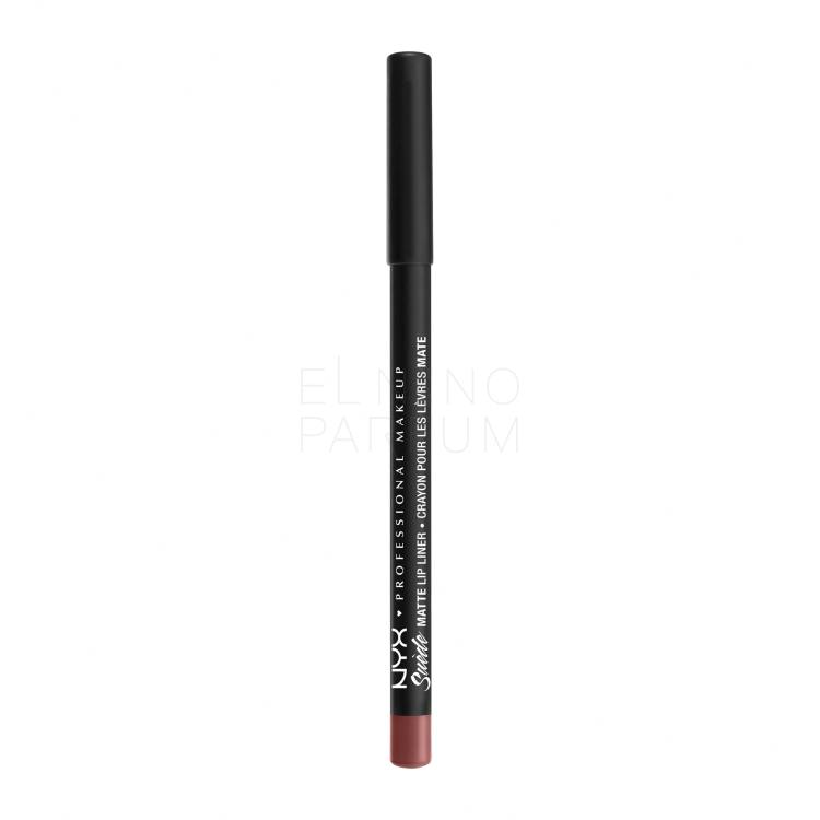 NYX Professional Makeup Suède Matte Lip Liner Konturówka do ust dla kobiet 1 g Odcień Cannes