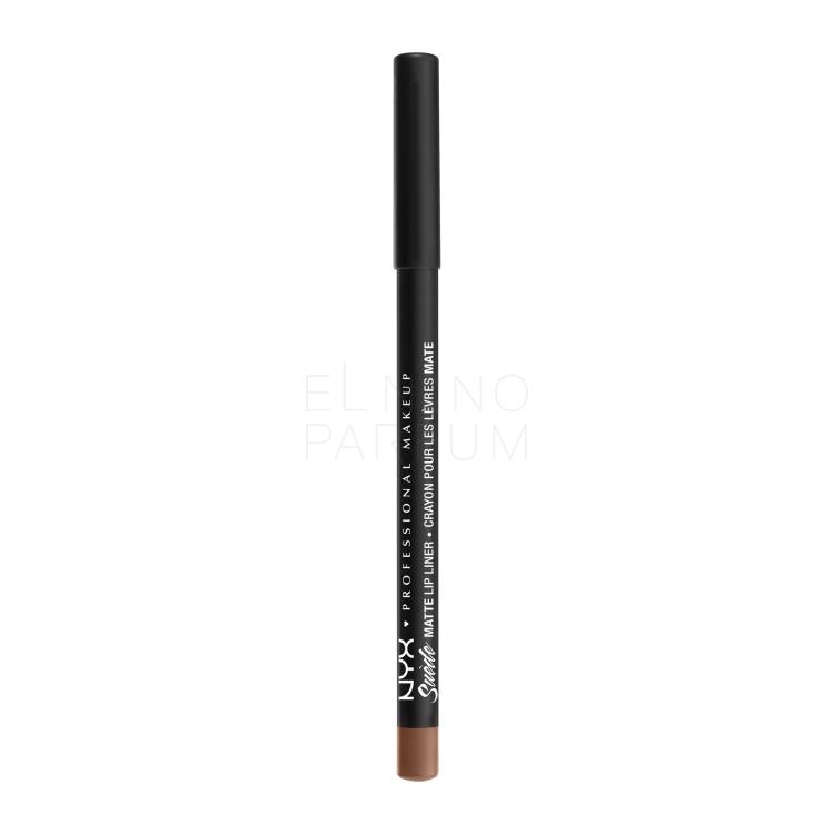 NYX Professional Makeup Suède Matte Lip Liner Konturówka do ust dla kobiet 1 g Odcień Soft-Spoken