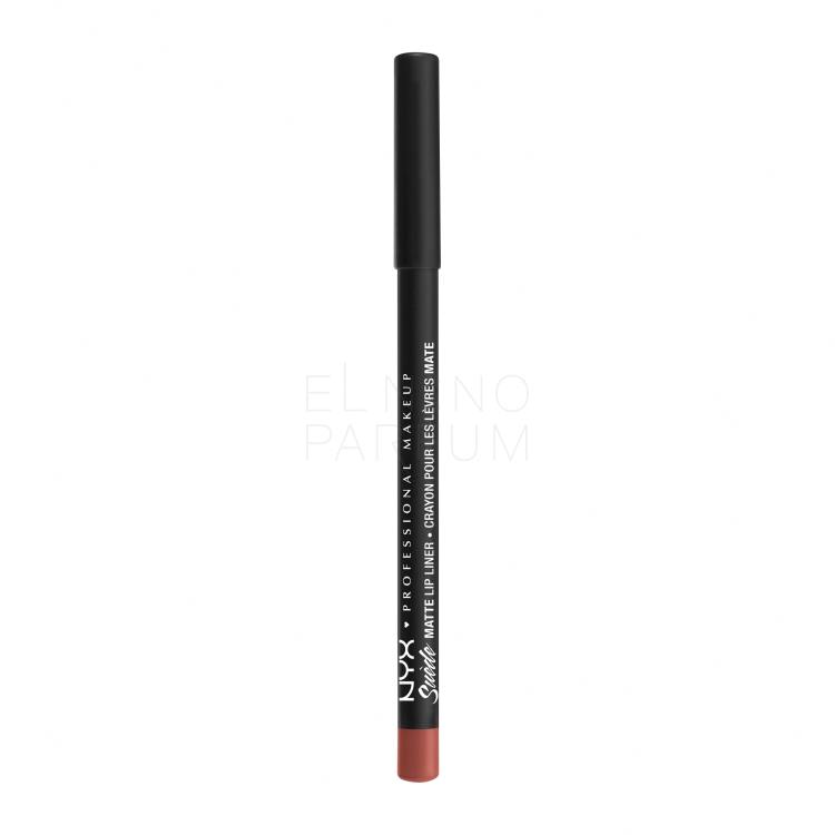 NYX Professional Makeup Suède Matte Lip Liner Konturówka do ust dla kobiet 1 g Odcień Free Spirit