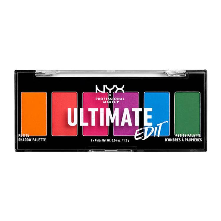 NYX Professional Makeup Ultimate Edit Cienie do powiek dla kobiet 7,2 g Odcień 02 Brights