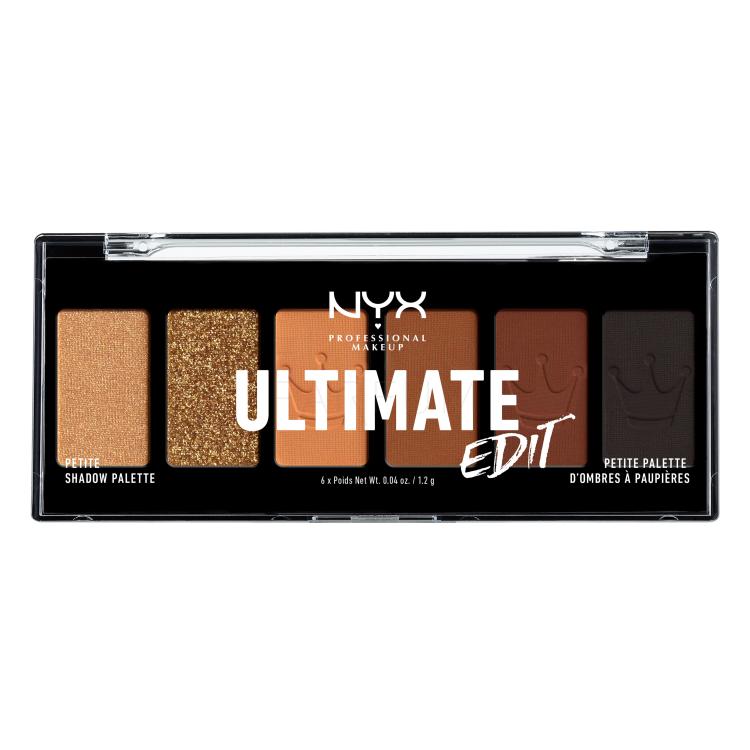 NYX Professional Makeup Ultimate Edit Cienie do powiek dla kobiet 7,2 g Odcień 07 Queen