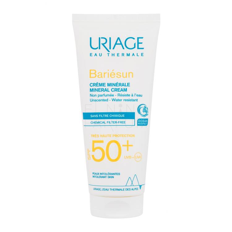 Uriage Bariésun Mineral Cream SPF50+ Preparat do opalania twarzy 100 ml