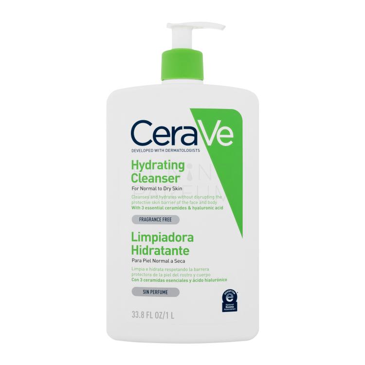 CeraVe Facial Cleansers Hydrating Emulsja do mycia dla kobiet 1000 ml