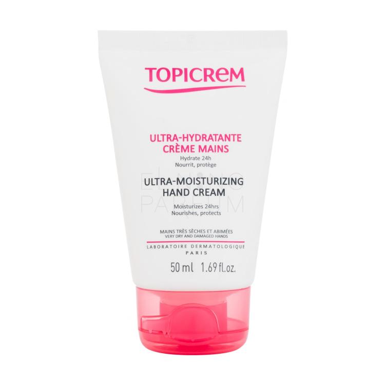 Topicrem Ultra-Moisturizing Hand Cream Krem do rąk dla kobiet 50 ml