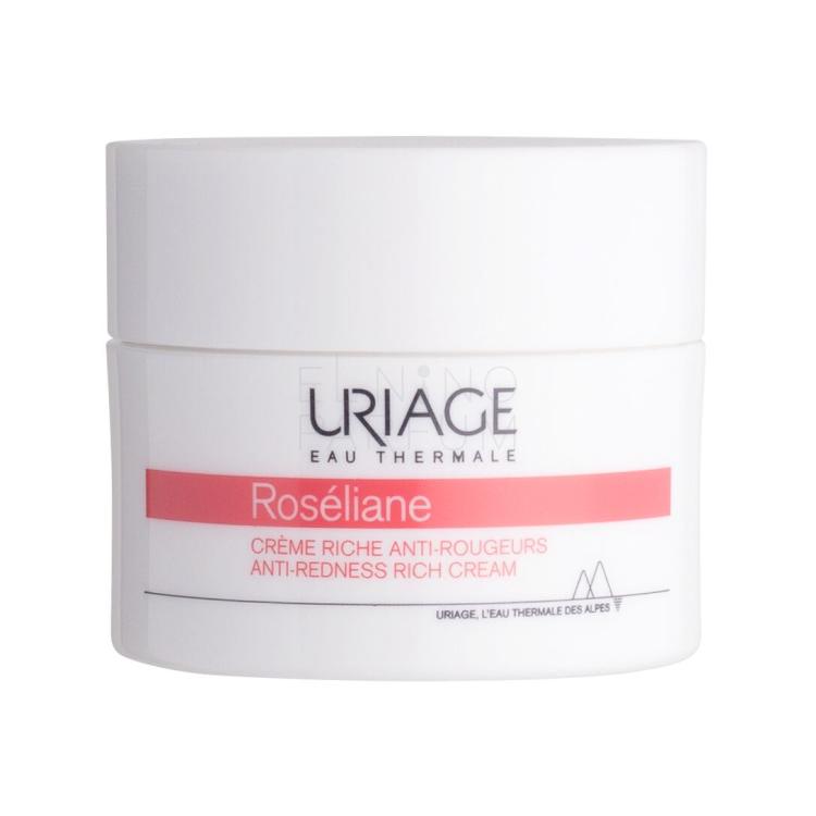 Uriage Roséliane Anti-Redness Cream Rich Krem do twarzy na dzień dla kobiet 50 ml Uszkodzone pudełko