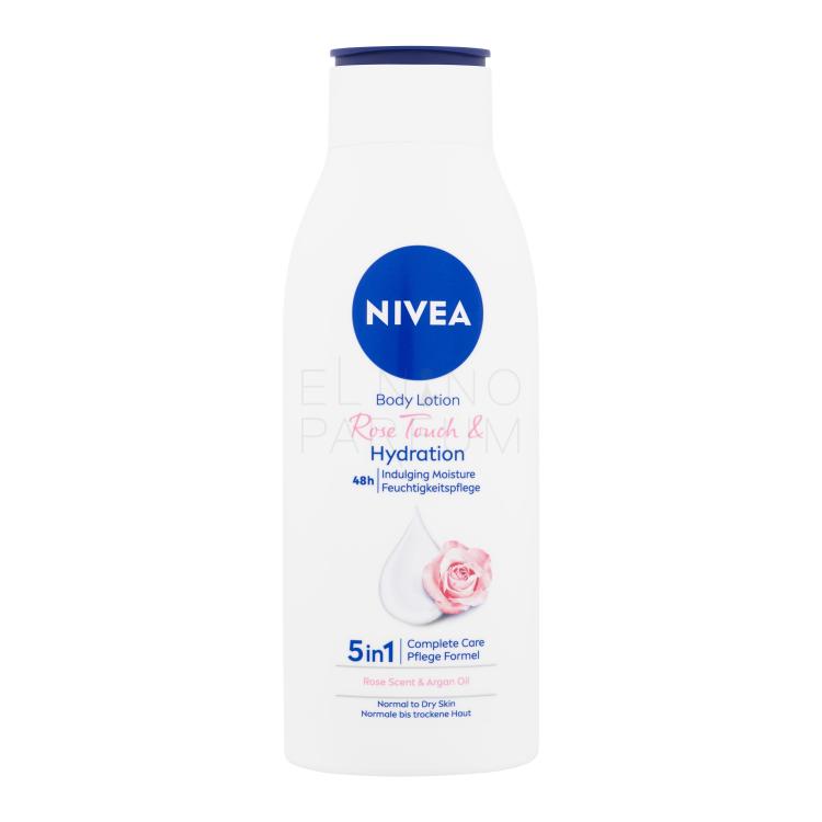 Nivea Rose Touch &amp; Hydration Body Lotion Mleczko do ciała dla kobiet 400 ml