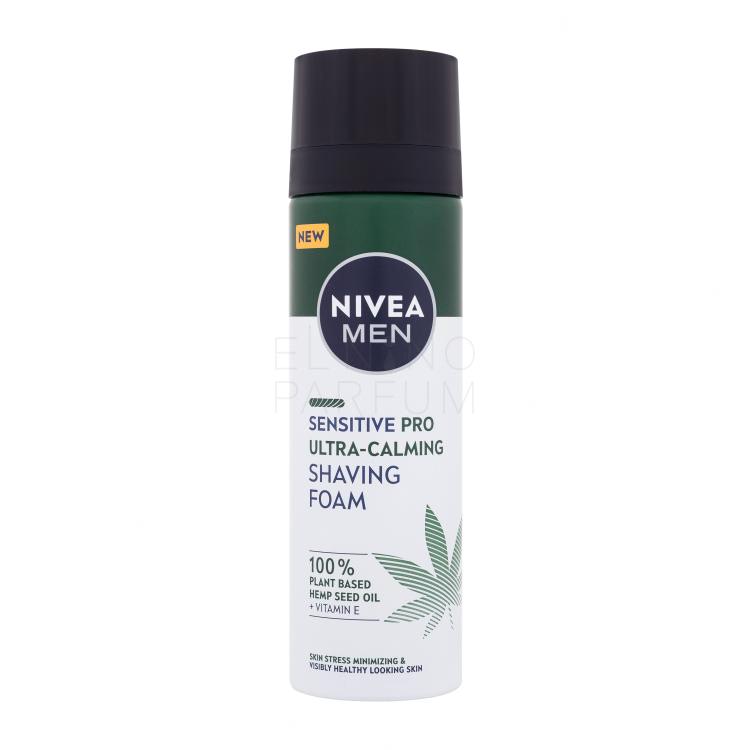 Nivea Men Sensitive Pro Ultra-Calming Shaving Foam Pianka do golenia dla mężczyzn 200 ml