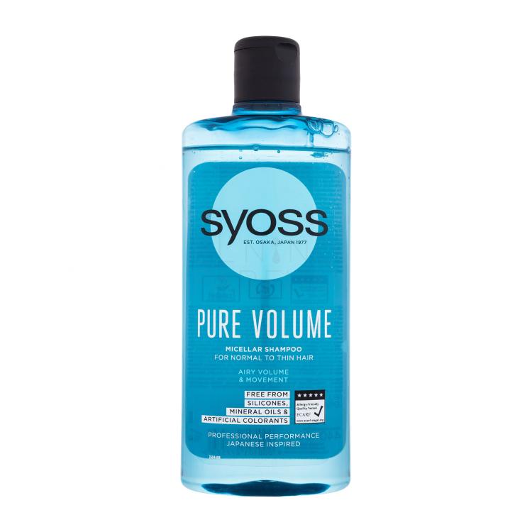 Syoss Pure Volume Szampon do włosów dla kobiet 440 ml