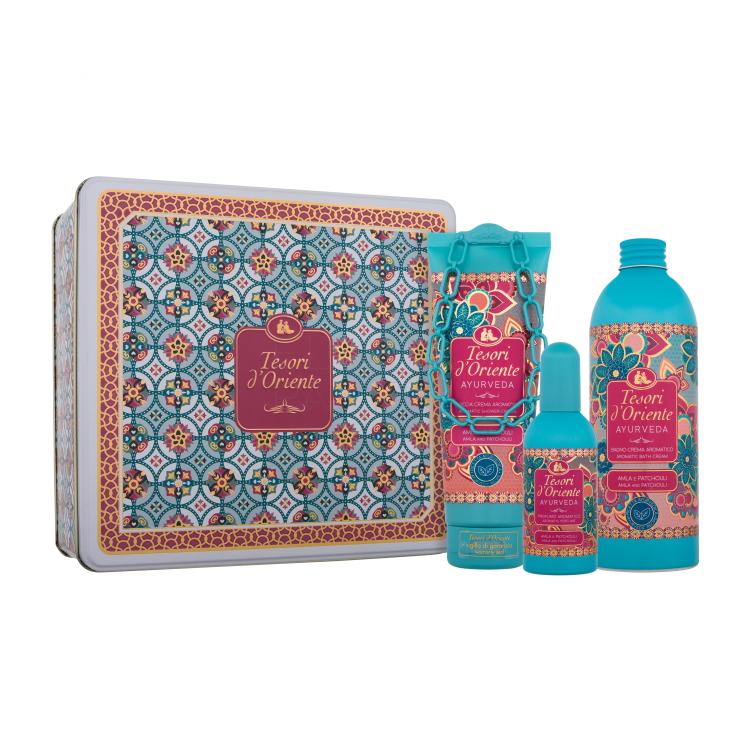 Tesori d´Oriente Ayurveda Zestaw Edp 100 ml + Żel pod prysznic 250 ml + Pianka do kąpieli 500 ml