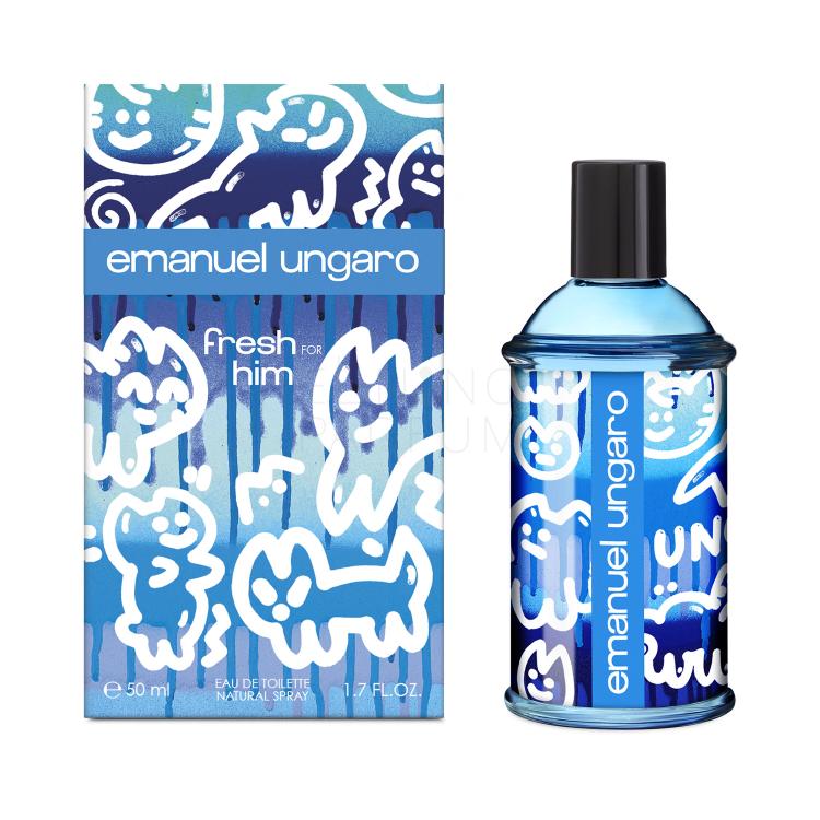 Emanuel Ungaro Fresh For Him Woda toaletowa dla mężczyzn 50 ml