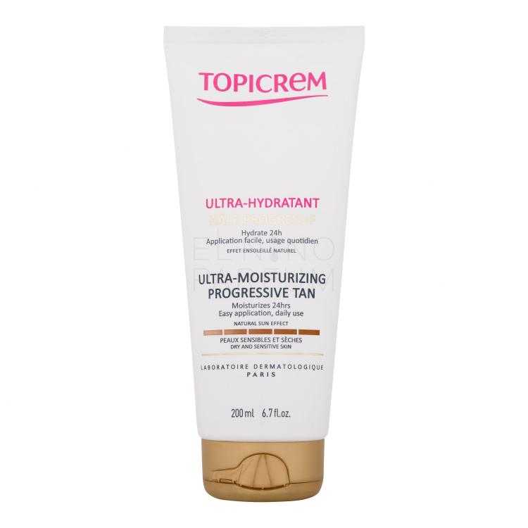 Topicrem Ultra-Moisturizing Progrerssive Tan Samoopalacz dla kobiet 200 ml