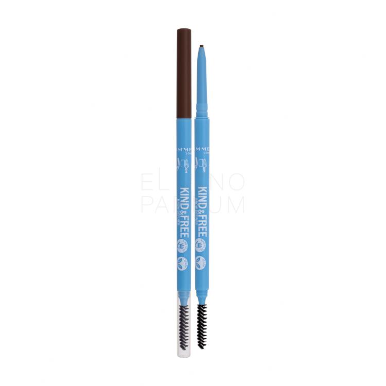 Rimmel London Kind &amp; Free Brow Definer Kredka do brwi dla kobiet 0,09 g Odcień 006 Espresso