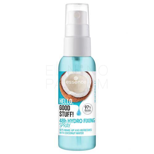 Essence Hello, Good Stuff! 48H Hydro Fixing Spray Utrwalacz makijażu dla kobiet 50 ml