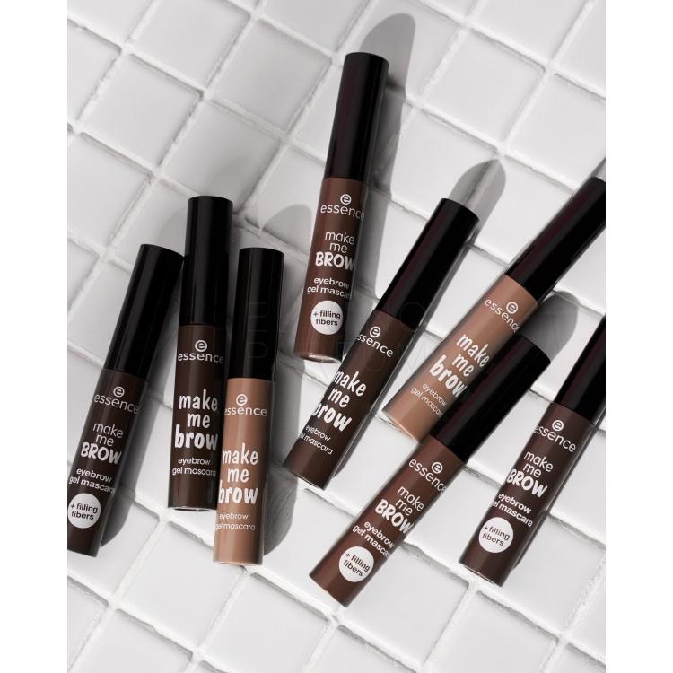 Essence Make Me Brow Eyebrow Gel Mascara Tusz do brwi dla kobiet 3,8 ml Odcień 05 Chocolaty Brows