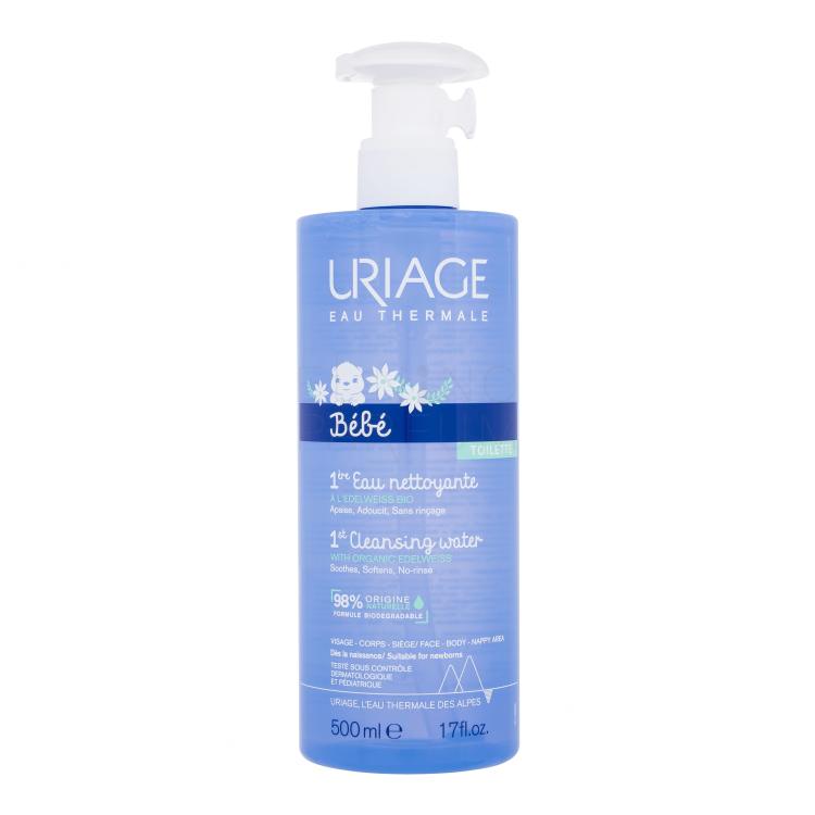 Uriage Bébé 1st Cleansing Water Toniki dla dzieci 500 ml