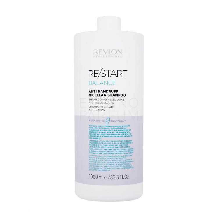 Revlon Professional Re/Start Balance Anti Dandruff Micellar Shampoo Szampon do włosów dla kobiet 1000 ml