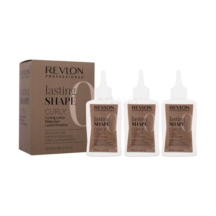 Revlon Professional Lasting Shape Curly Curling Lotion Resistant Hair 0 Utrwalenie fal i loków dla kobiet 3x100 ml