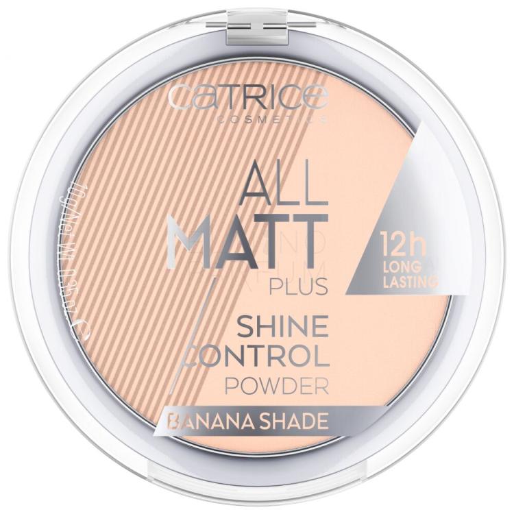 Catrice All Matt Plus Puder dla kobiet 10 g Odcień 002 Banana Bright