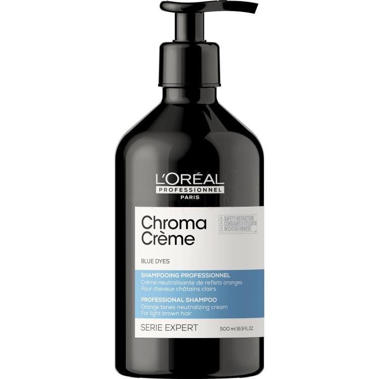 L&#039;Oréal Professionnel Chroma Crème Professional Shampoo Blue Dyes Szampon do włosów dla kobiet 500 ml