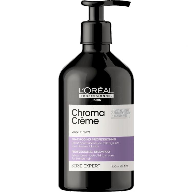 L&#039;Oréal Professionnel Chroma Crème Professional Shampoo Purple Dyes Szampon do włosów dla kobiet 500 ml