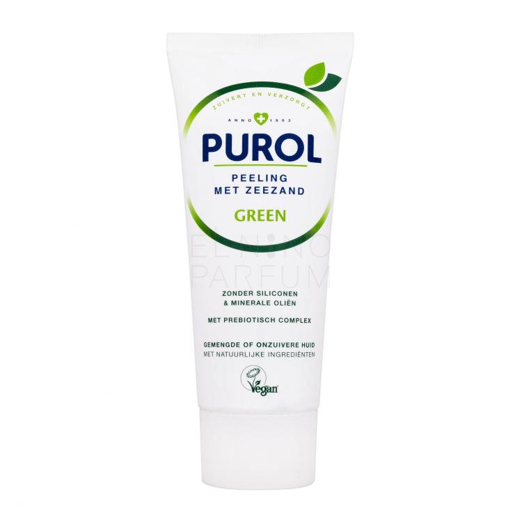 Purol Green Peeling With Sea Sand Peeling dla kobiet 100 ml