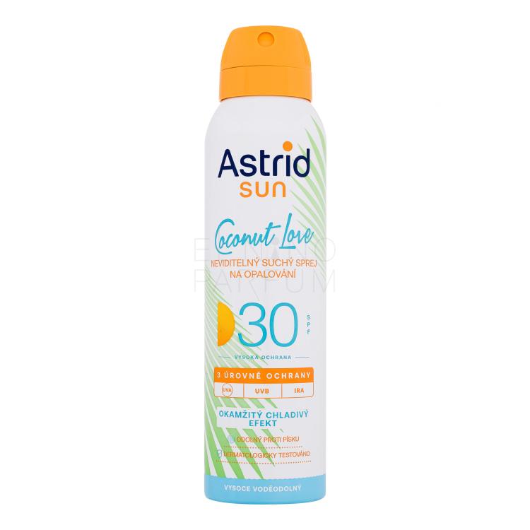 Astrid Sun Coconut Love Dry Mist Spray SPF30 Preparat do opalania ciała 150 ml