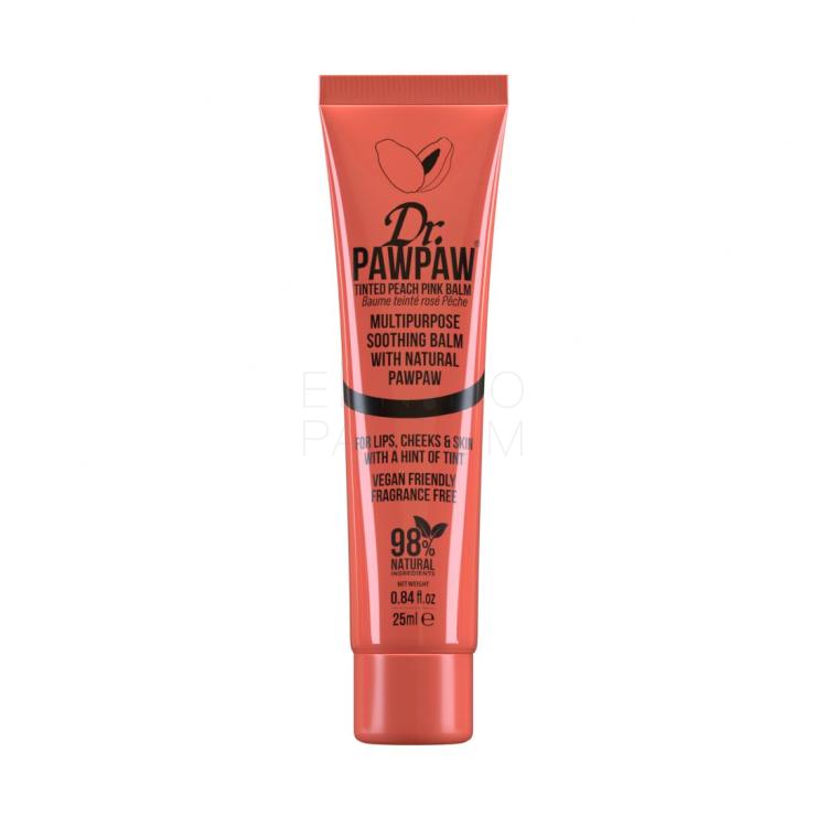 Dr. PAWPAW Balm Tinted Peach Pink Balsam do ust dla kobiet 25 ml