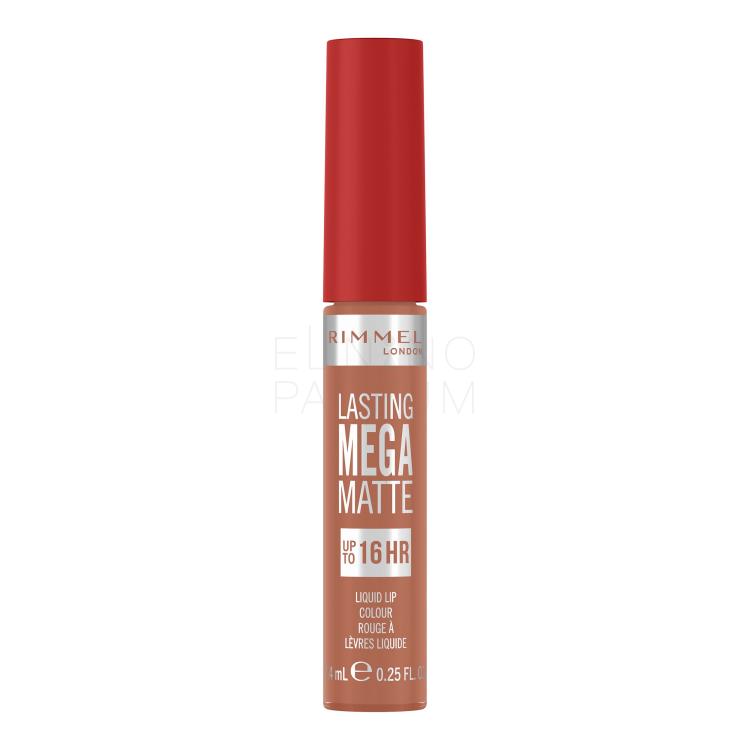 Rimmel London Lasting Mega Matte Liquid Lip Colour Pomadka dla kobiet 7,4 ml Odcień Be My Baby