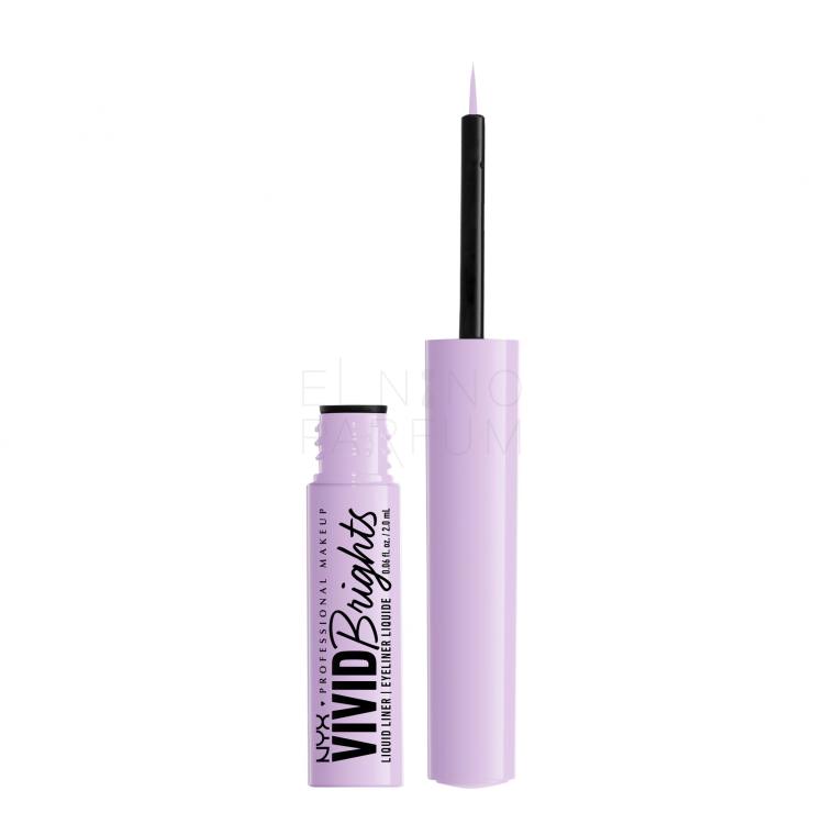 NYX Professional Makeup Vivid Brights Eyeliner dla kobiet 2 ml Odcień 07 Lilac Link