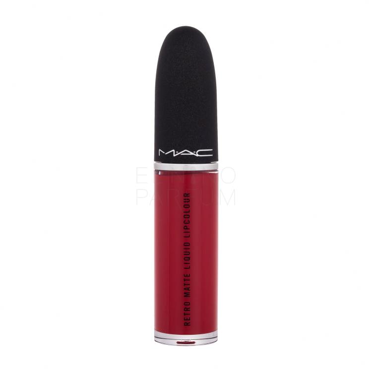 MAC Retro Matte Liquid Lipcolour Pomadka dla kobiet 5 ml Odcień 134 Ruby Phew!