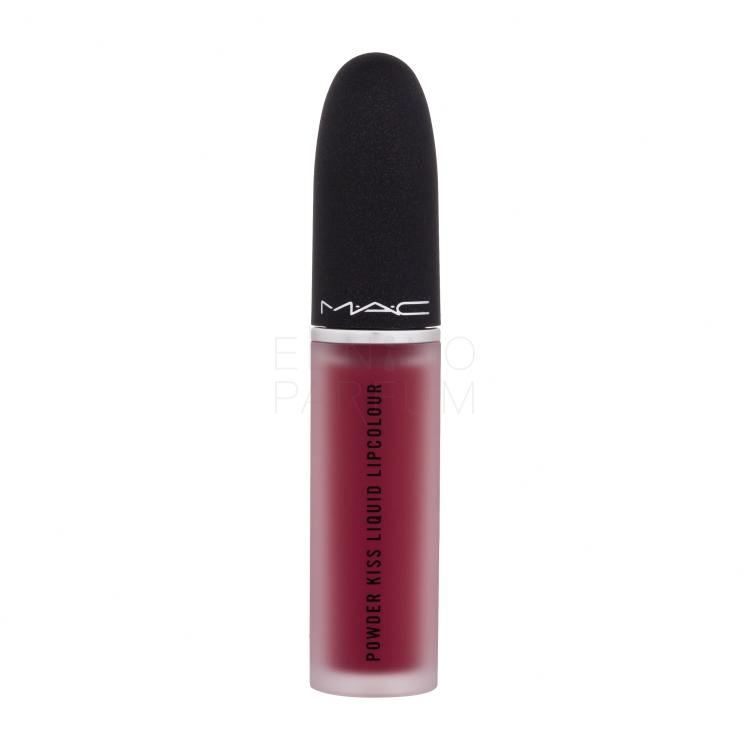 MAC Powder Kiss Liquid Pomadka dla kobiet 5 ml Odcień 980 Elegance Is Learned