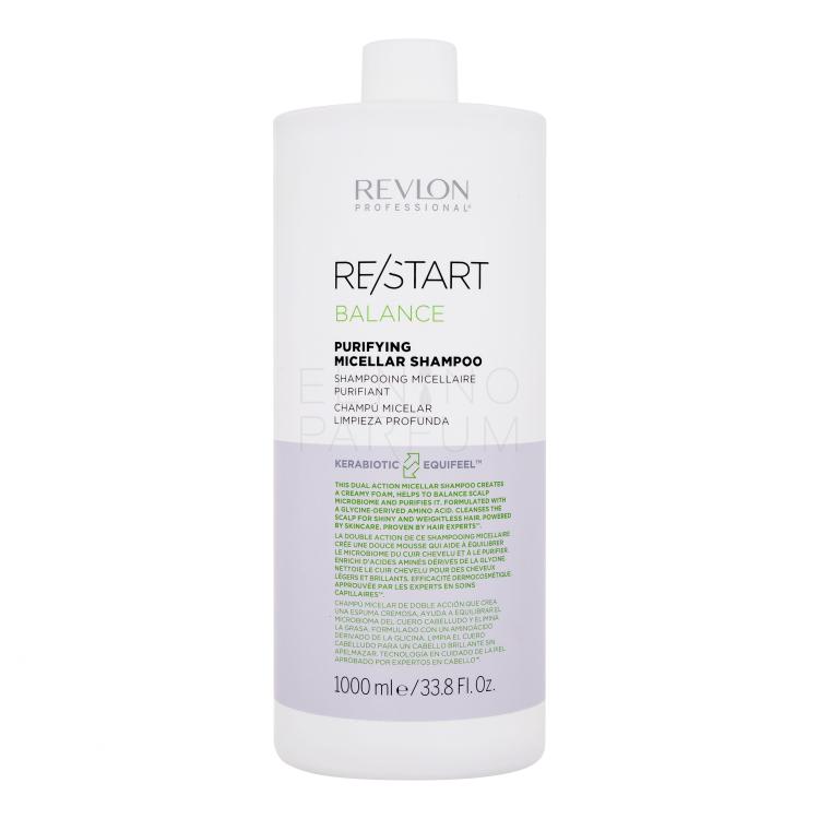 Revlon Professional Re/Start Balance Purifying Micellar Shampoo Szampon do włosów dla kobiet 1000 ml