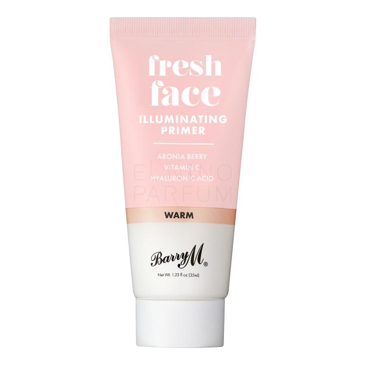 Barry M Fresh Face Illuminating Primer Baza pod makijaż dla kobiet 35 ml Odcień Warm