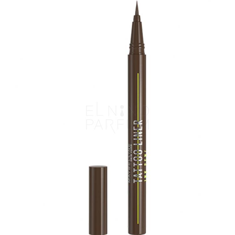 Maybelline Tattoo Liner Ink Pen Eyeliner dla kobiet 1 ml Odcień Brown