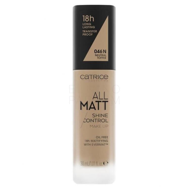 Catrice All Matt Podkład dla kobiet 30 ml Odcień 046 N Neutral Toffee