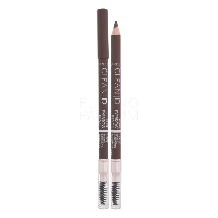 Catrice Clean ID Pure Eyebrow Pencil Kredka do brwi dla kobiet 1 g Odcień 030 Warm Brown