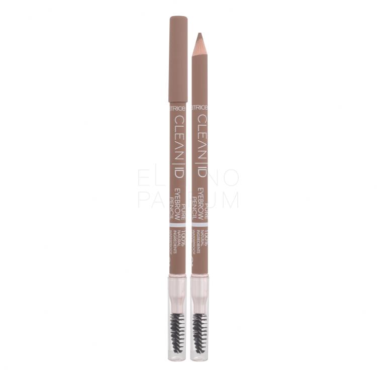 Catrice Clean ID Pure Eyebrow Pencil Kredka do brwi dla kobiet 1 g Odcień 010 Blonde