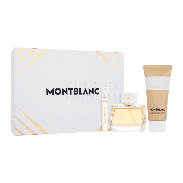 Montblanc Signature Absolue Zestaw Woda perfumowana 90 ml + Woda perfumowana 7,5 ml + Mleczko do ciała 100 ml