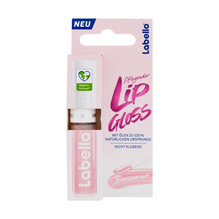 Labello Pflegender Lip Gloss Olejek do ust dla kobiet 5,5 ml Odcień Transparent