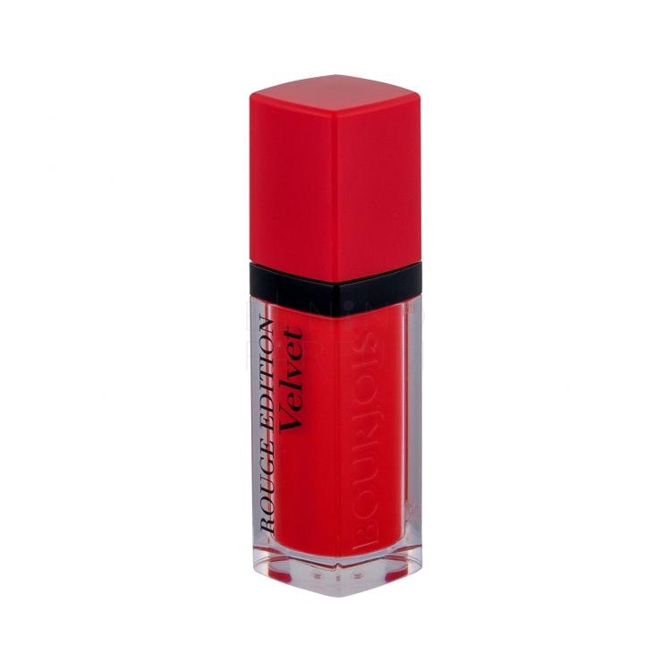 BOURJOIS Paris Rouge Edition Velvet Pomadka dla kobiet 7,7 ml Odcień 03 Hot Pepper Uszkodzone opakowanie