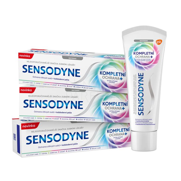 Sensodyne Complete Protection Whitening Trio Pasta do zębów Zestaw