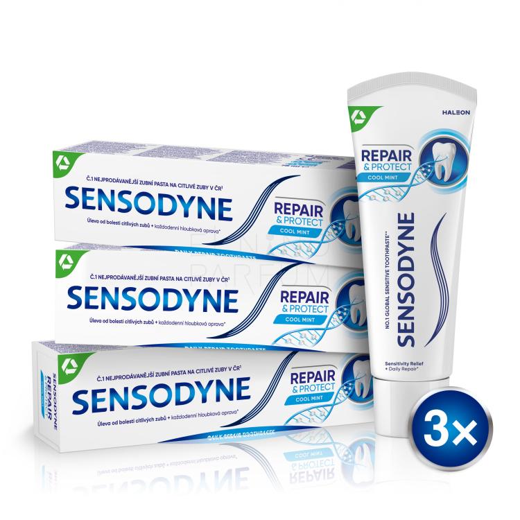 Sensodyne Repair &amp; Protect Trio Pasta do zębów Zestaw